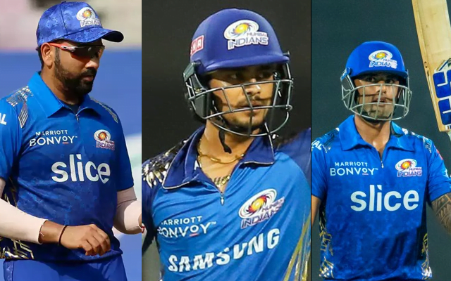 Rohit Sharma, Ishan Kishan, Suryakumar Yadav