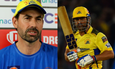 Stephen Fleming and MS Dhoni