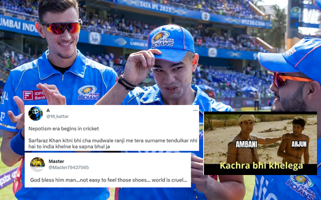 Aaj Kachra Bhi Khelega Fans React As Arjun Tendulkar Debuts For