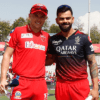 Sam Curran and Virat Kohli