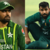 Babar Azam and Shadab Khan (Source - Twitter)