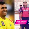 MS Dhoni and Rajasthan Royals, IPL 2023