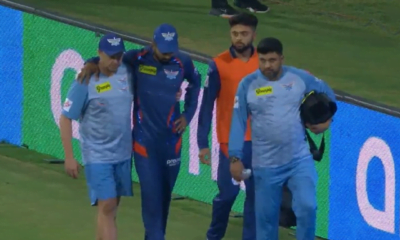 KL Rahul injured