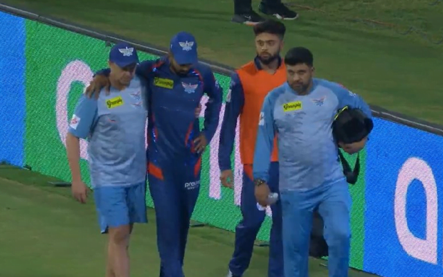 KL Rahul injured