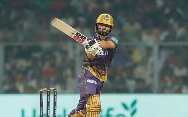 Rinku Singh finishes again for KKR