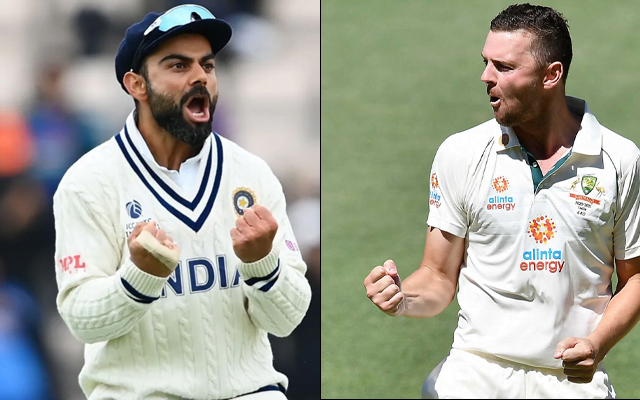 Virat Kohli - Josh Hazlewood