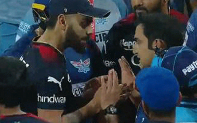 Virat Kohli and Gautam Gambhir