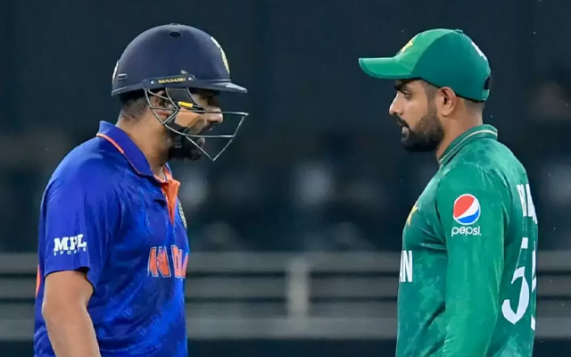 Rohit Sharma and Babar Azam (Source - Twitter)