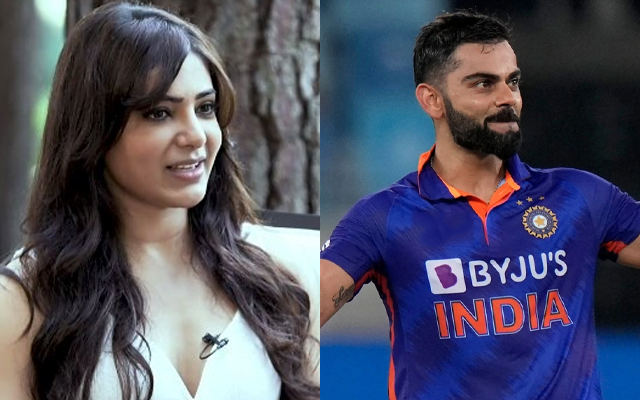 Samantha Prabhu and Virat Kohli (Source - Twitter)