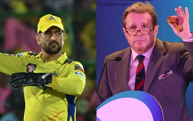 MS Dhoni and Richard Madley