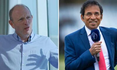 Peter Drury and Harsha Bhogle