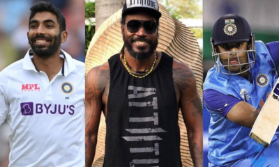 Jasprit Bumrah - Chris Gayle - Suryakumar Yadav