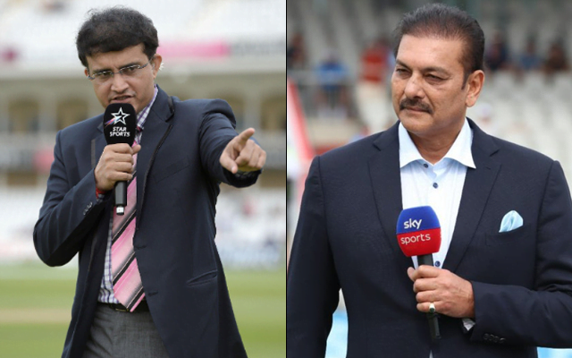 Sourav Ganguly - Ravi Shastri