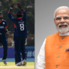 USA Cricket team - Narendra Modi