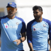 Ravi Shastri and Jasprit Bumrah