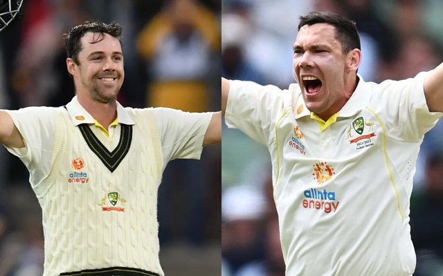 Travis Head and Scott Boland