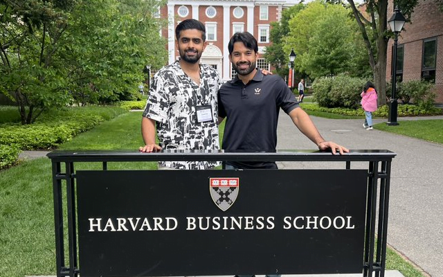 Babar Azam and Mohammad Rizwan