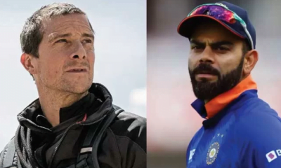 Bear Grylls and Virat Kohli