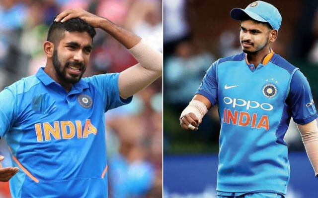 Jasprit Bumrah and Shreyas Iyer