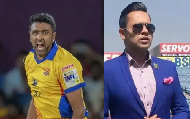 Ravichandran Ashwin and Aakash Chopra