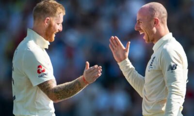 Jack Leach Ben Stokes