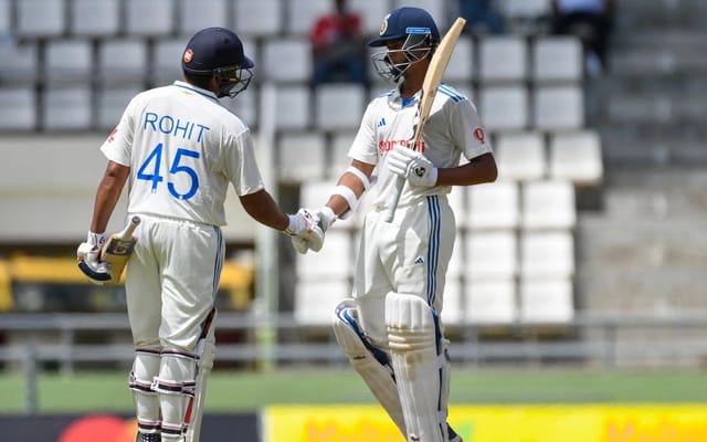 Rohit Sharma and Yashasvi Jaiswal