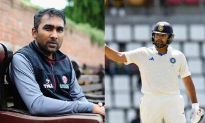 Mahela Jayawardene and Rohit Sharma