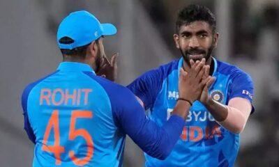 Rohit Sharma and Jasprit Bumrah