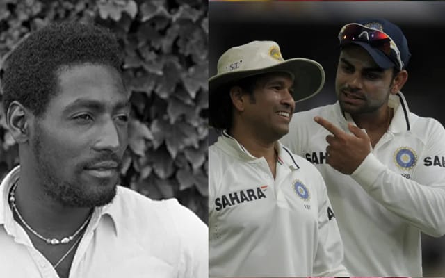Viv Richards, Sachin Tendulkar and Virat Kohli