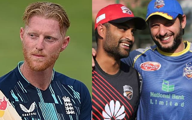Ben Stokes, Tamim Iqbal and Shahid Afridi