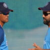 Rohit Sharma and Rahul Dravid