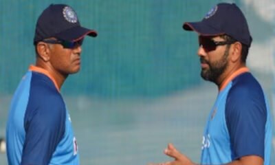 Rohit Sharma and Rahul Dravid