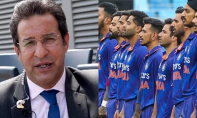 Wasim Akram and Team India