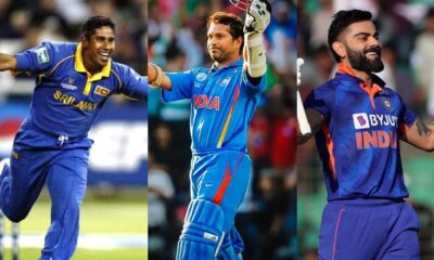 Chaminda Vaas, Virat Kohli and Sachin Tendulkar