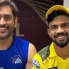 MS Dhoni and Ruturaj Gaikwad