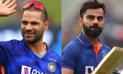 Shikhar Dhawan and Virat Kohli