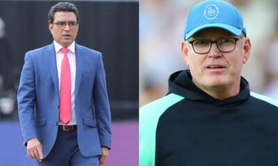 Sanjay Manjrekar and Tom Moody