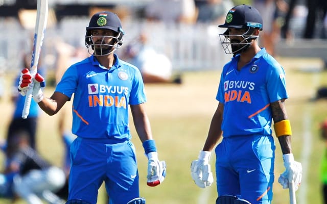 Shreyas Iyer and KL Rahul