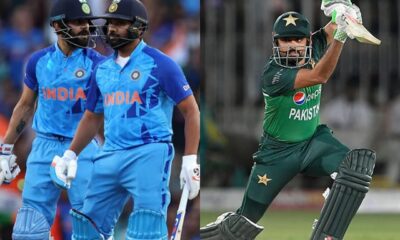 Rohit Sharma, Virat Kohli and Babar Azam