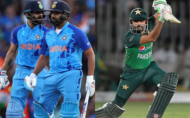 Rohit Sharma, Virat Kohli and Babar Azam