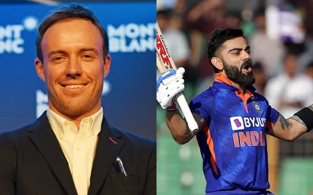 AB de Villiers and Virat Kohli