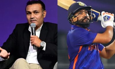 Virender Sehwag and Rohit Sharma