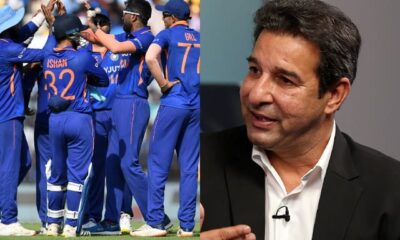 Team India and Wasim Akram