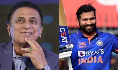 Sunil Gavaskar and Rohit Sharma