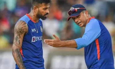Hardik Pandya-Rahul Dravid