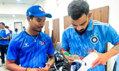 Sompal Kami and Virat Kohli