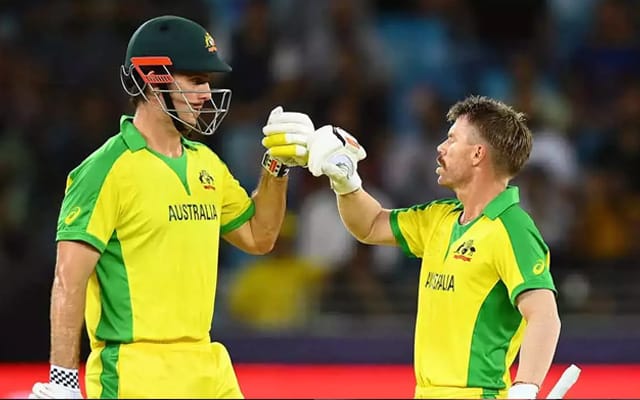Mitchell Marsh and David Warner