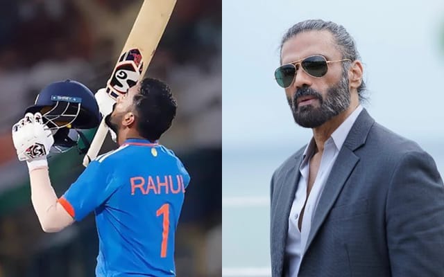 KL Rahul and Suniel Shetty