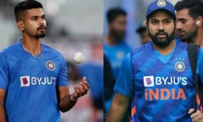 Shreyas Iyer and Rohit Sharma