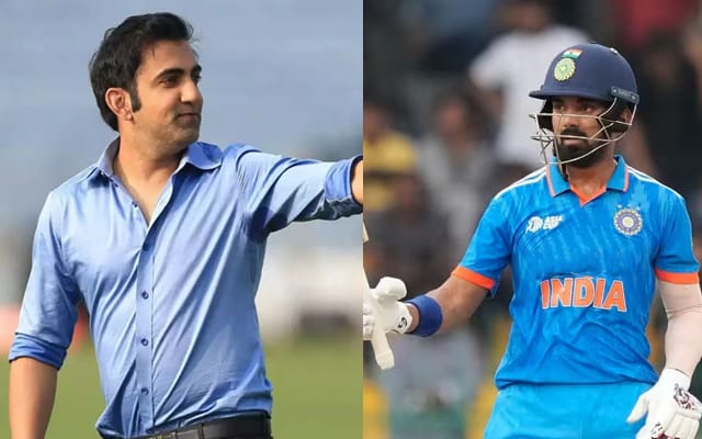 Gautam Gambhir and KL Rahul
